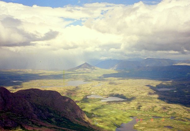 Долина вулканов панорама